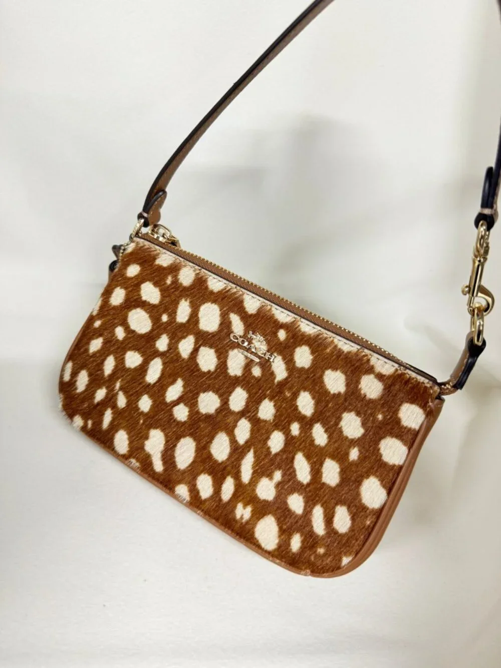 coach Nolita 19 With Deer Print cdw35